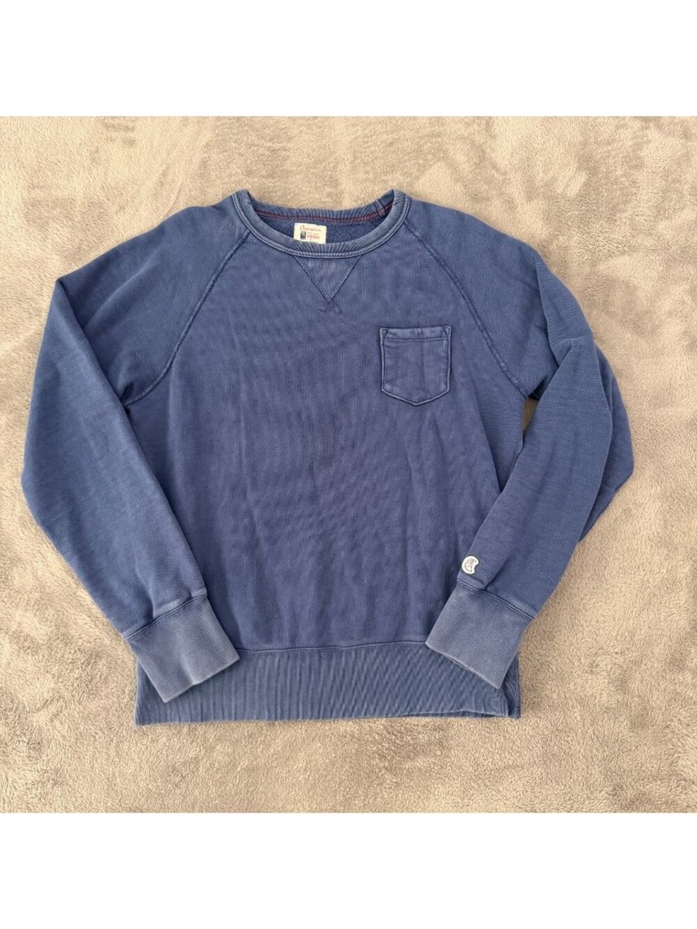 Champion x Todd Snyder Blue Sweatshirt Mens XL Vintage Wash